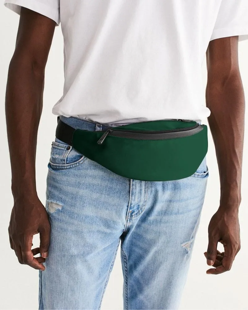 Dark Green Belt Bag | Dark Pastel Green | C60M0Y60K80