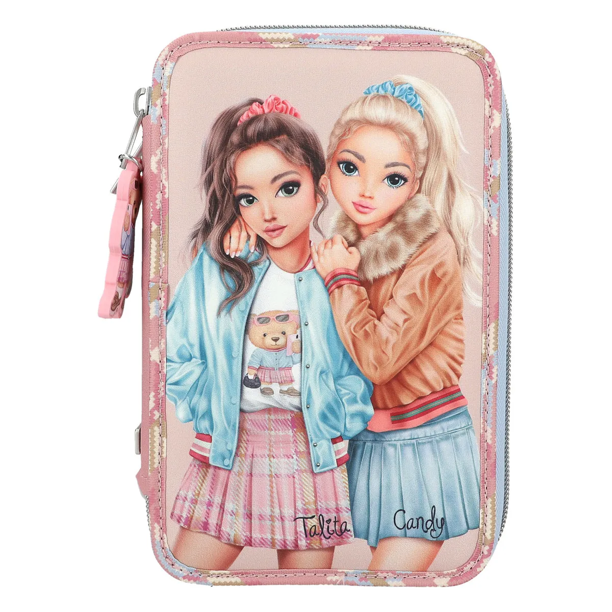 Depesche TOPModel 3-Compartment Pencil Case Team Teddy