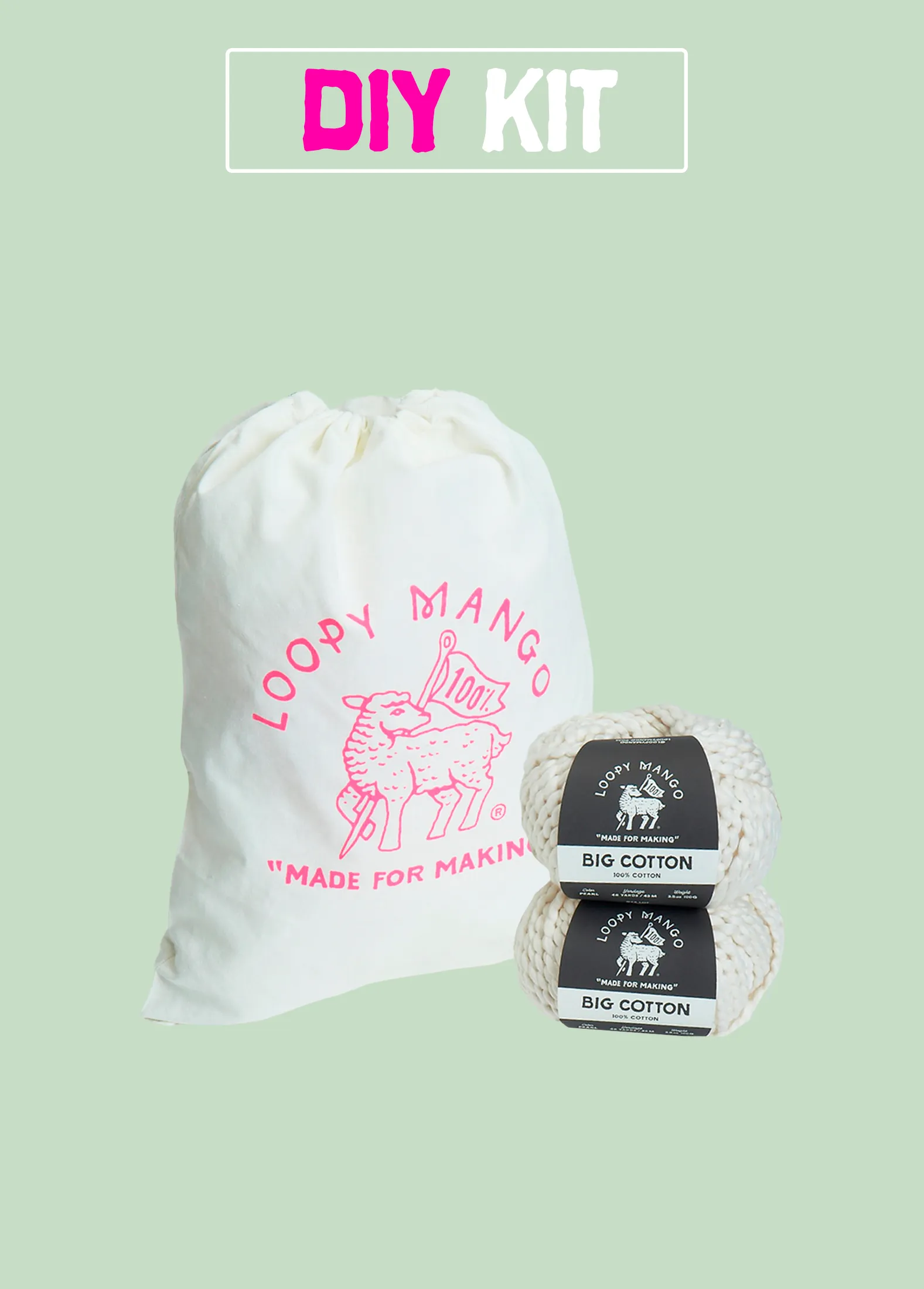 DIY Kit - Mini Market Bag - Big Cotton