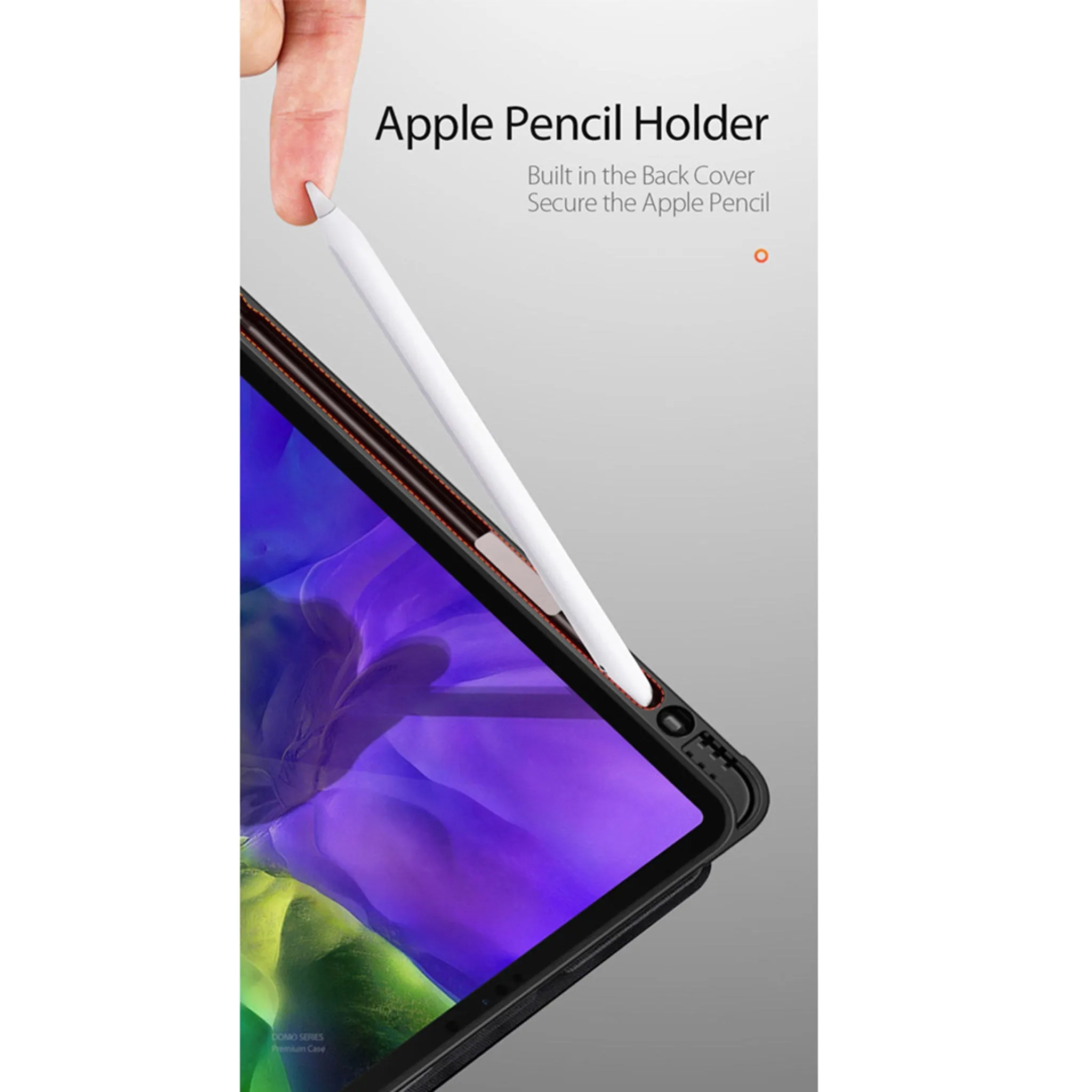 Dux Ducis Domo for Apple iPad Pro 11 (2020) (With Apple Pencil Holder) - Black