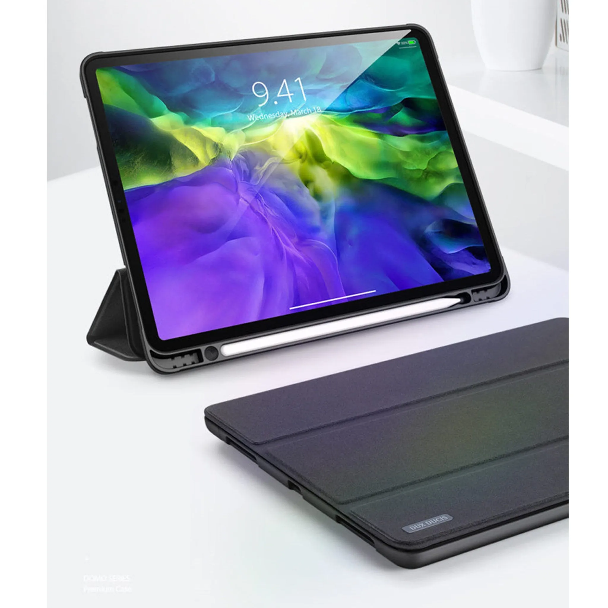 Dux Ducis Domo for Apple iPad Pro 11 (2020) (With Apple Pencil Holder) - Black