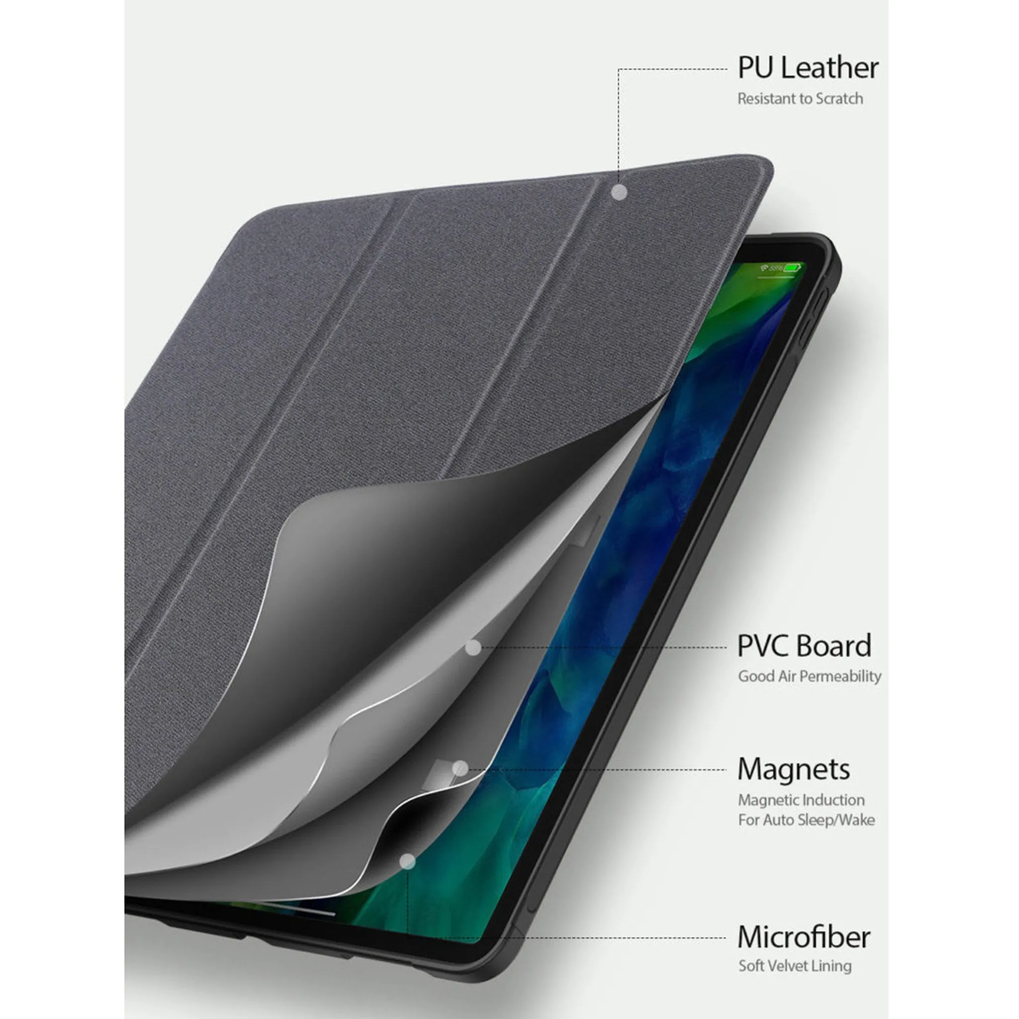 Dux Ducis Domo for Apple iPad Pro 11 (2020) (With Apple Pencil Holder) - Black