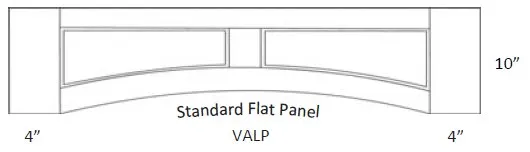 EB27-VALP-60 Elegant Ocean Valance