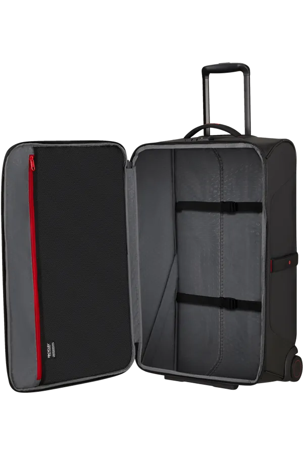 ECODIVER Duffle with wheels 67cm  - Black