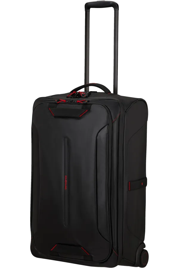 ECODIVER Duffle with wheels 67cm  - Black