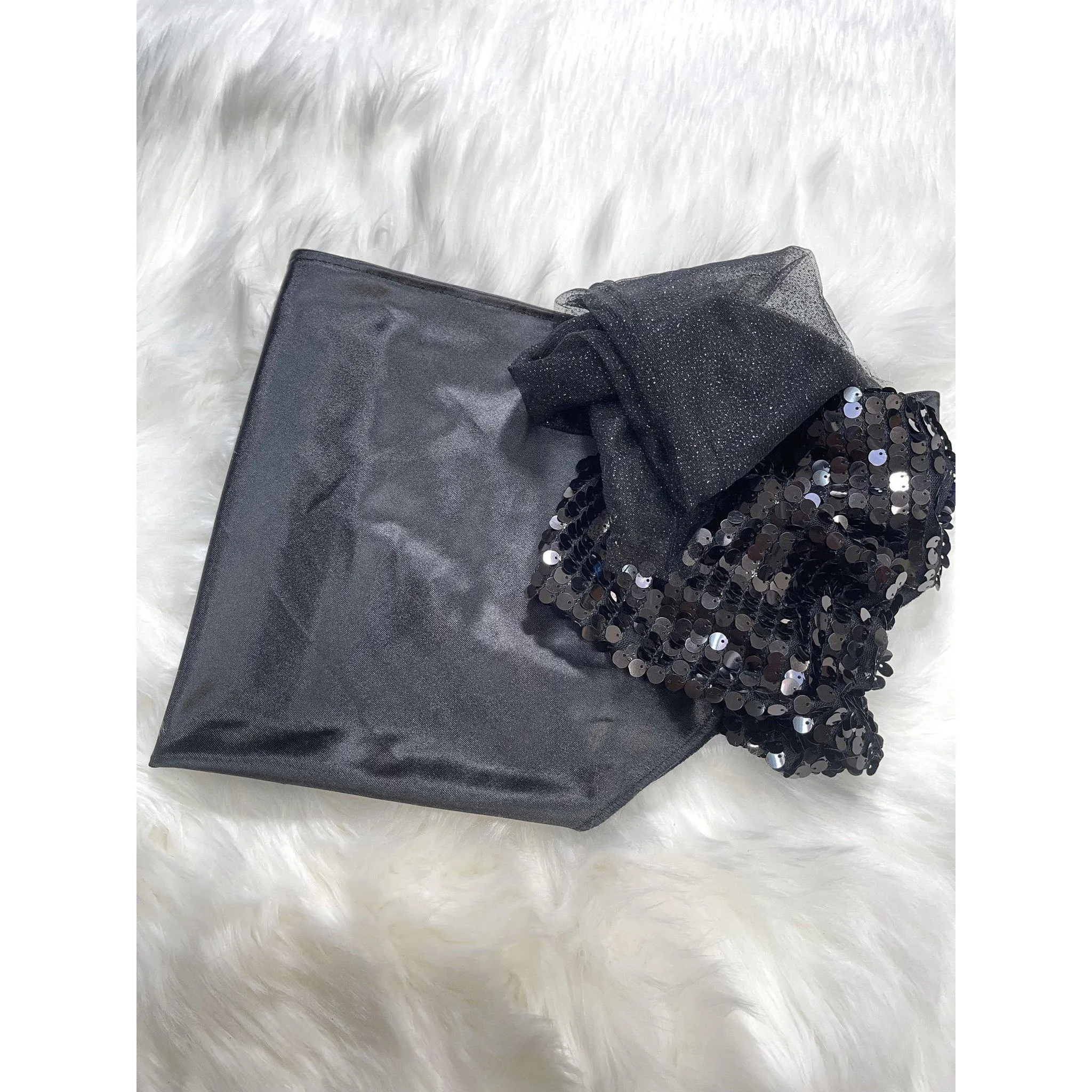 Elegant Headwrap - Black