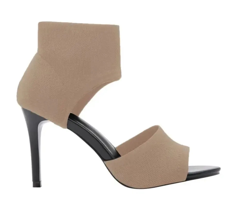 Elegant High Heel Fish Mouth Sandals for Women's