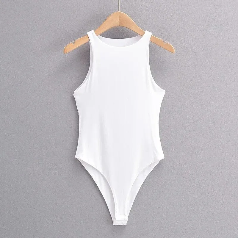 Elegant Sleeveless Bodysuit