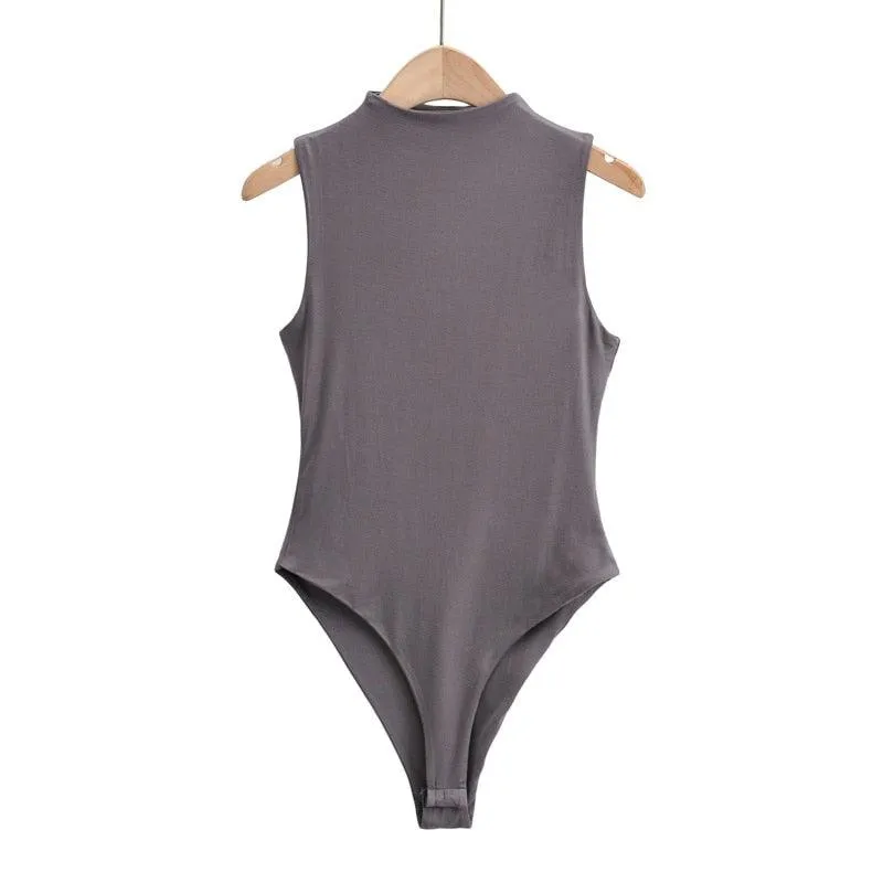 Elegant Sleeveless Bodysuit