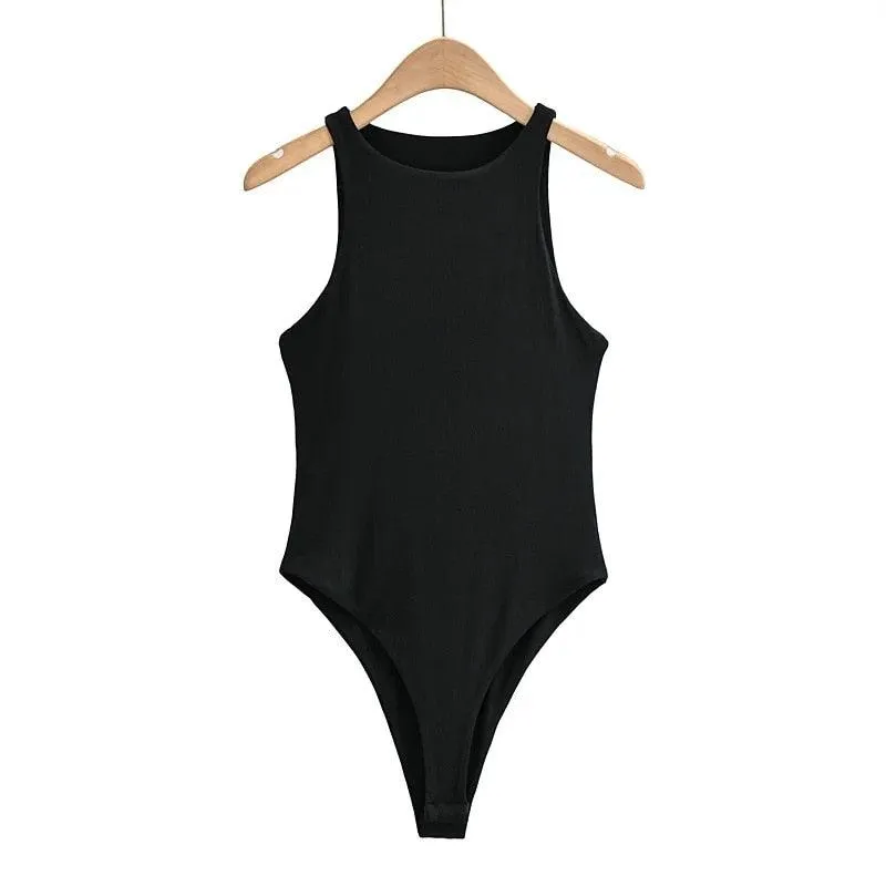 Elegant Sleeveless Bodysuit