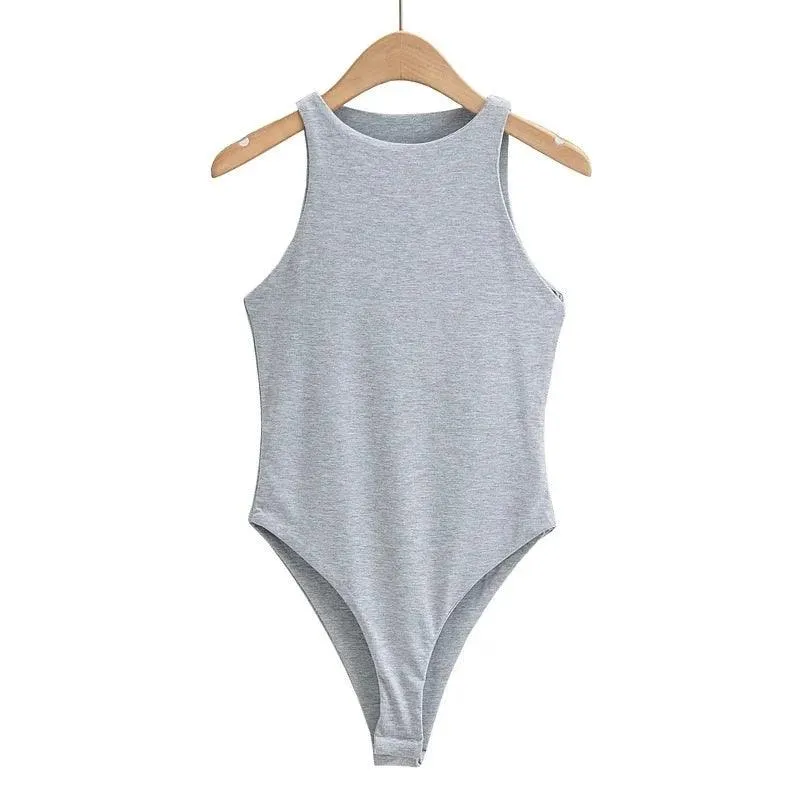 Elegant Sleeveless Bodysuit
