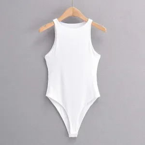 Elegant Sleeveless Bodysuit