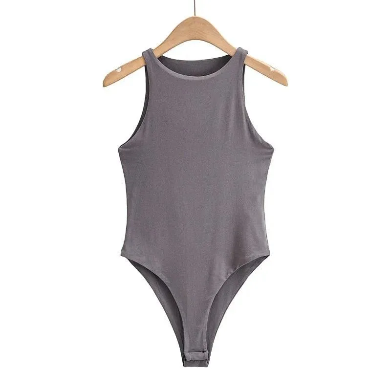 Elegant Sleeveless Bodysuit