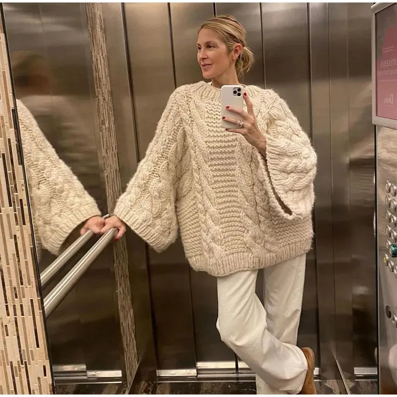 Elegant Twist Sweater