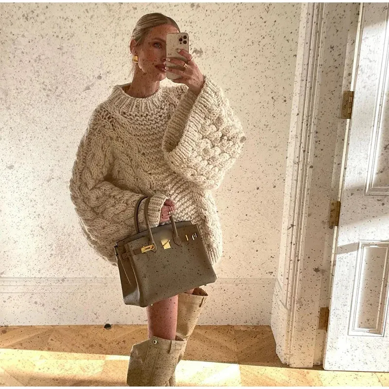 Elegant Twist Sweater