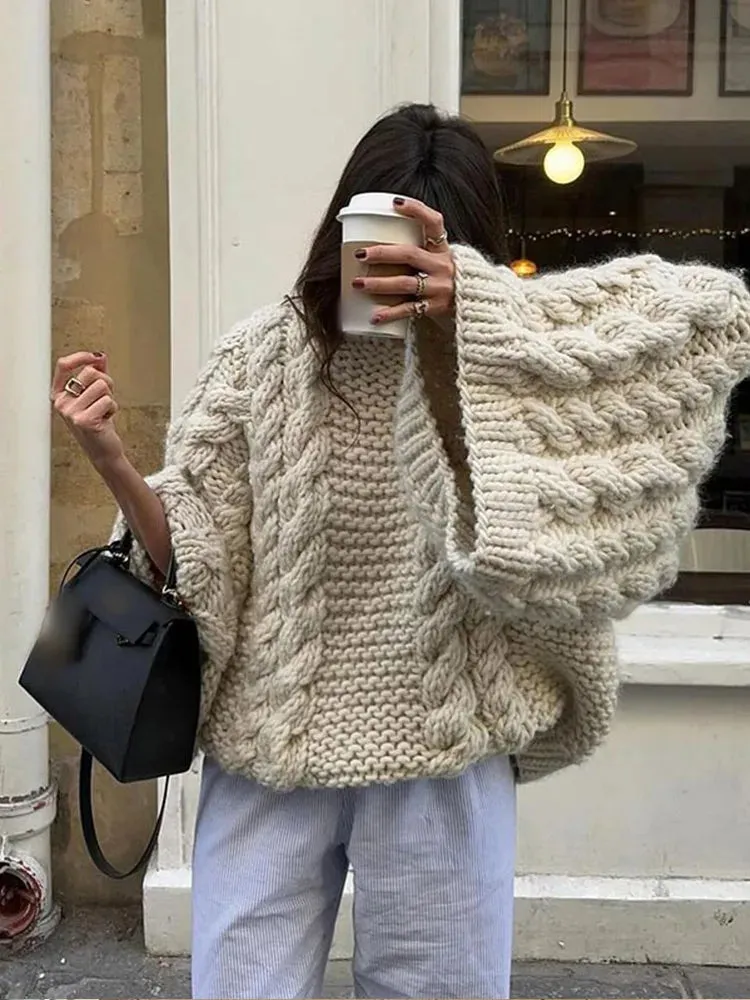 Elegant Twist Sweater