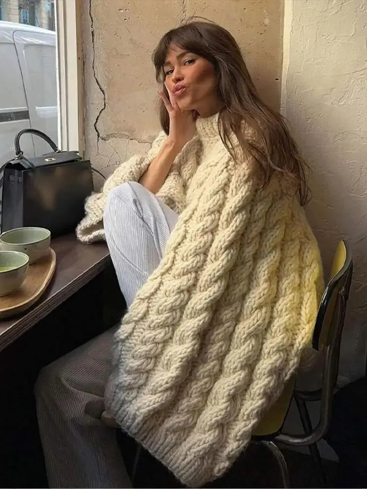 Elegant Twist Sweater