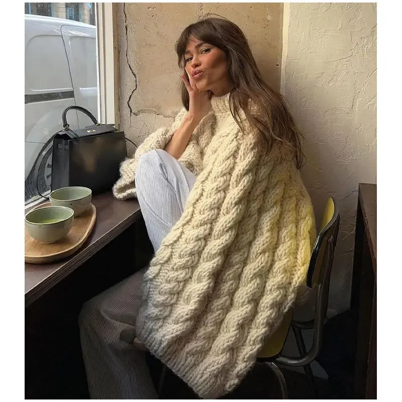 Elegant Twist Sweater