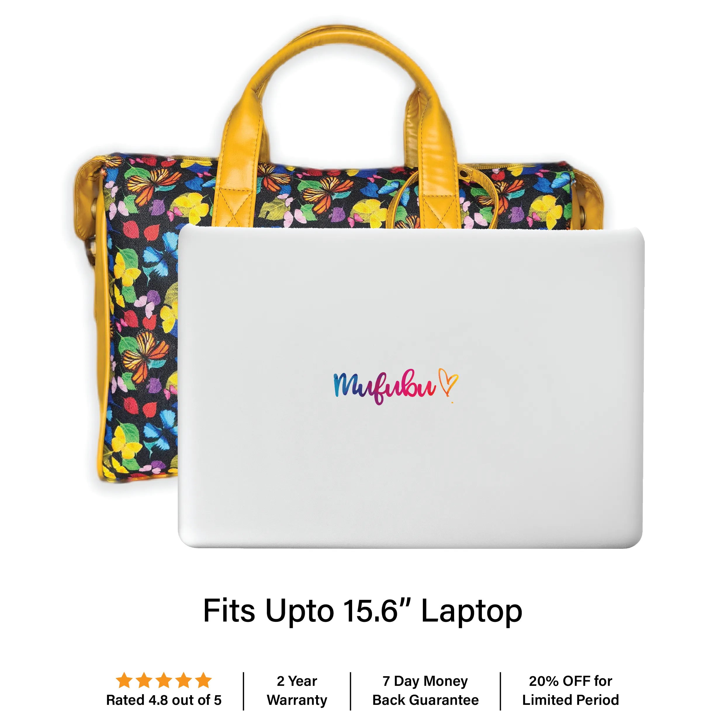 Enigma Laptop Messenger Bag - Flamingo