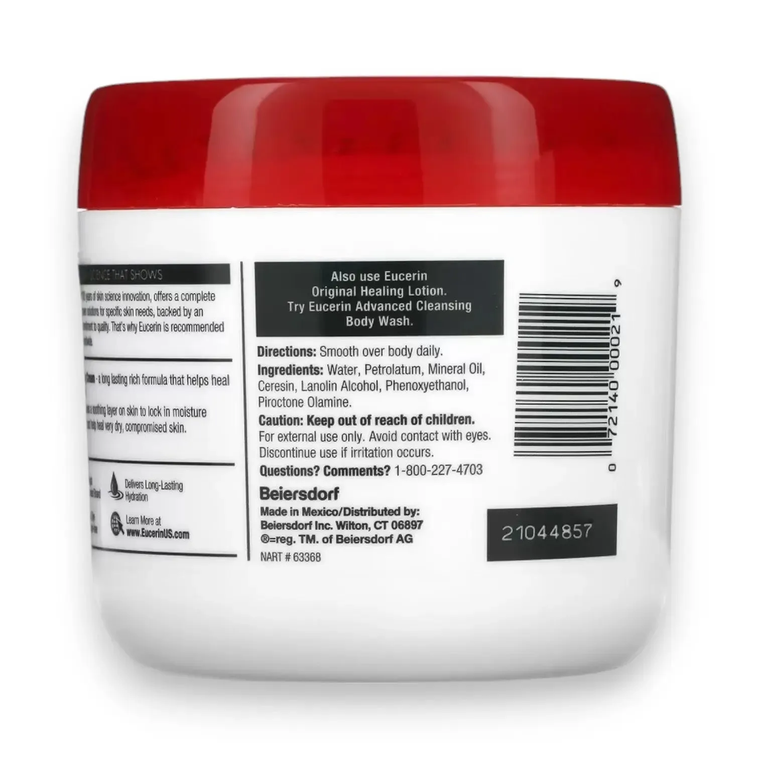 Eucerin Body Cream  454g