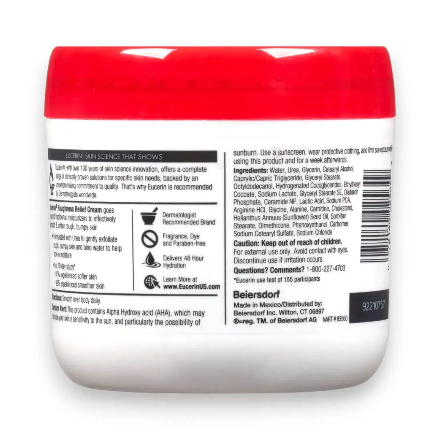 Eucerin Body Cream  454g