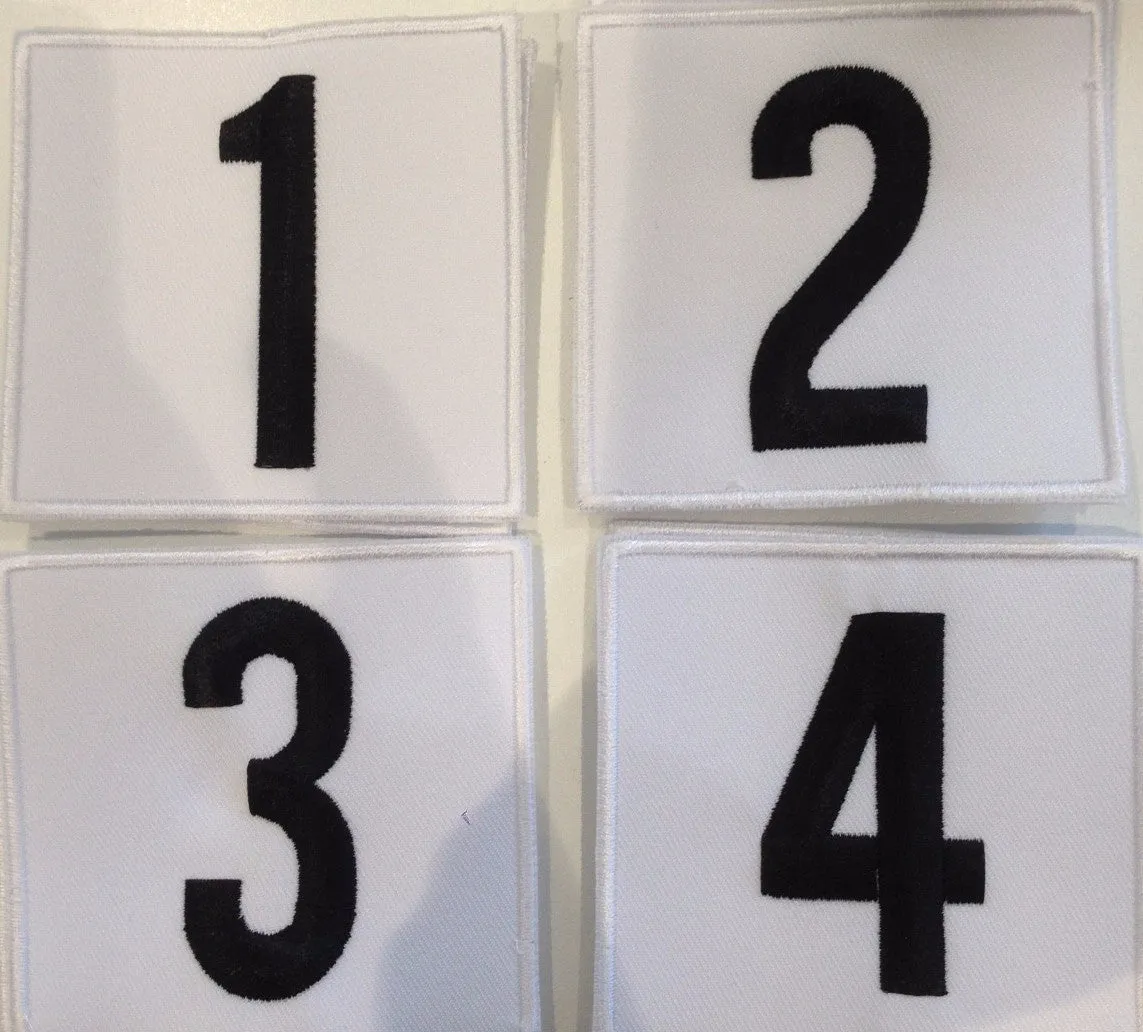 Exam Id Numbers 1-4