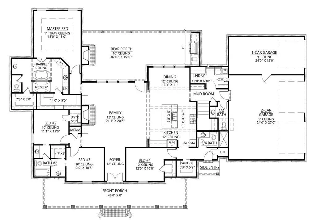 Explore This Inviting 4-Bedroom Home with Spacious Bonus Room