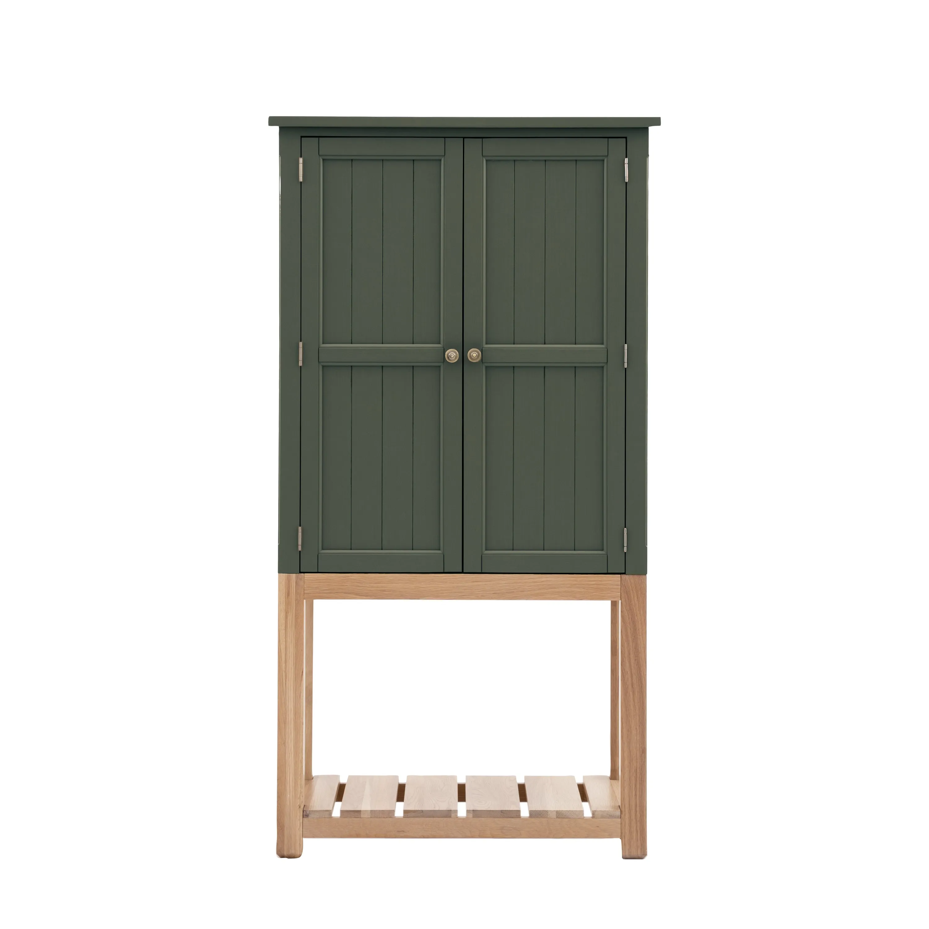 Farmington 2 Door Green Cupboard