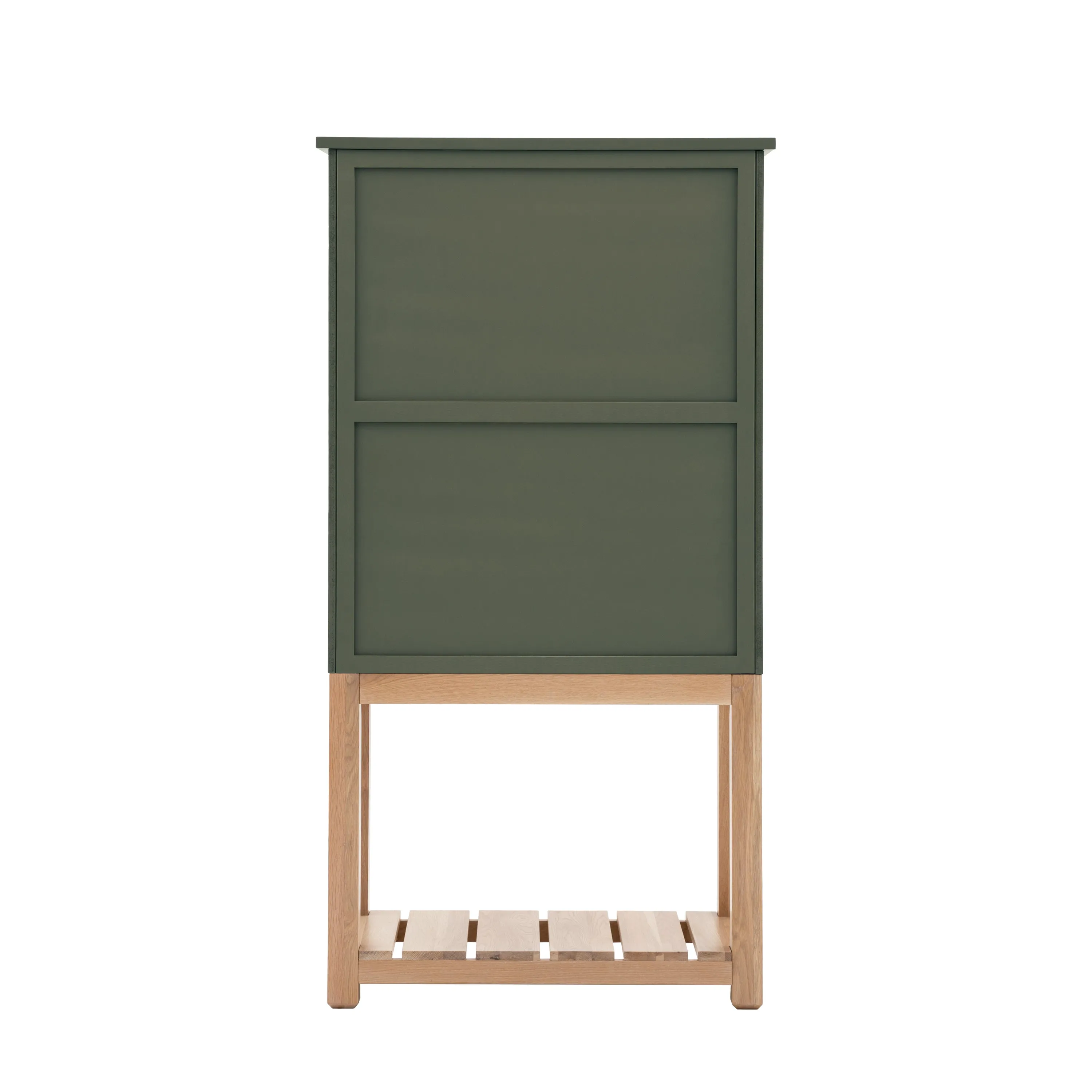 Farmington 2 Door Green Cupboard
