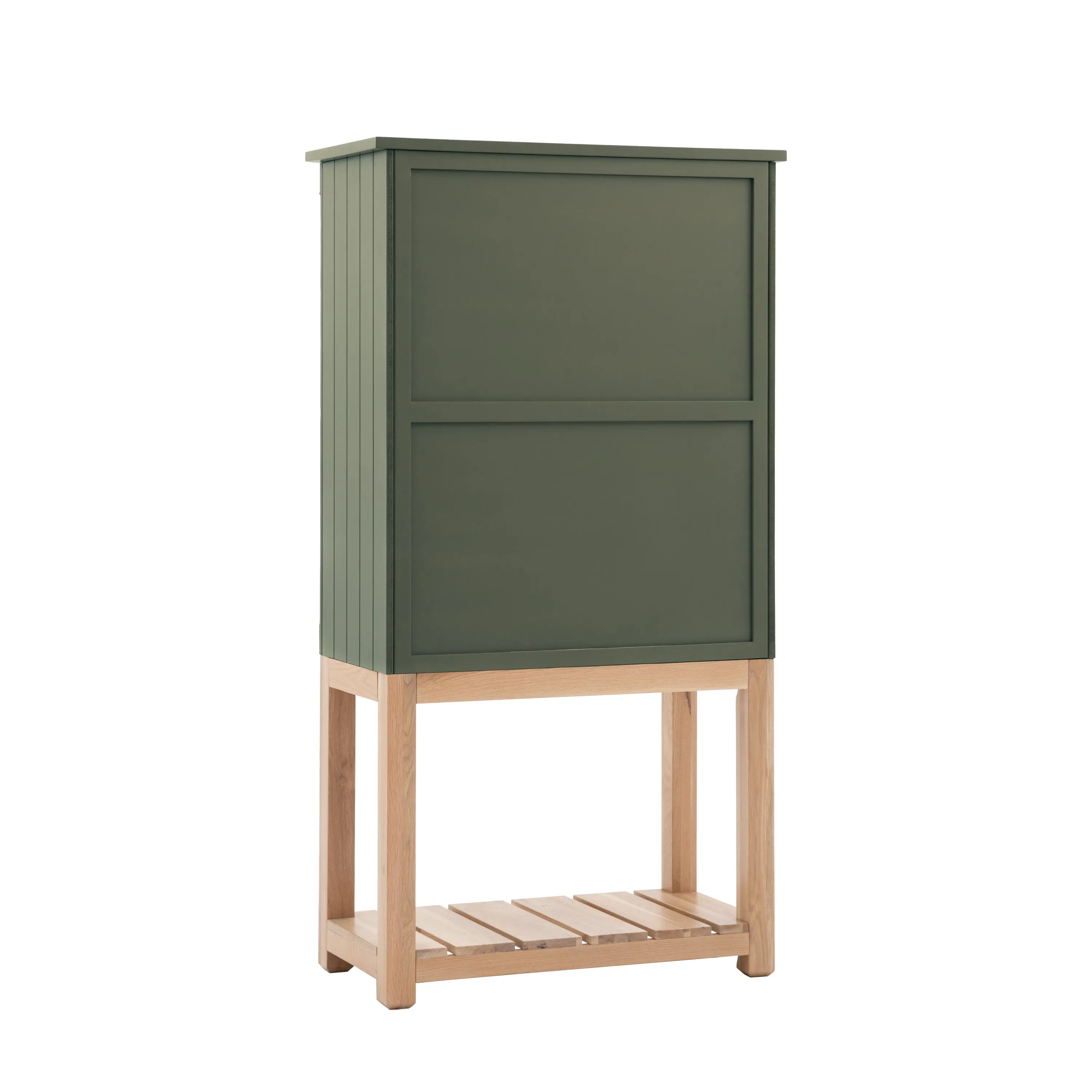 Farmington 2 Door Green Cupboard