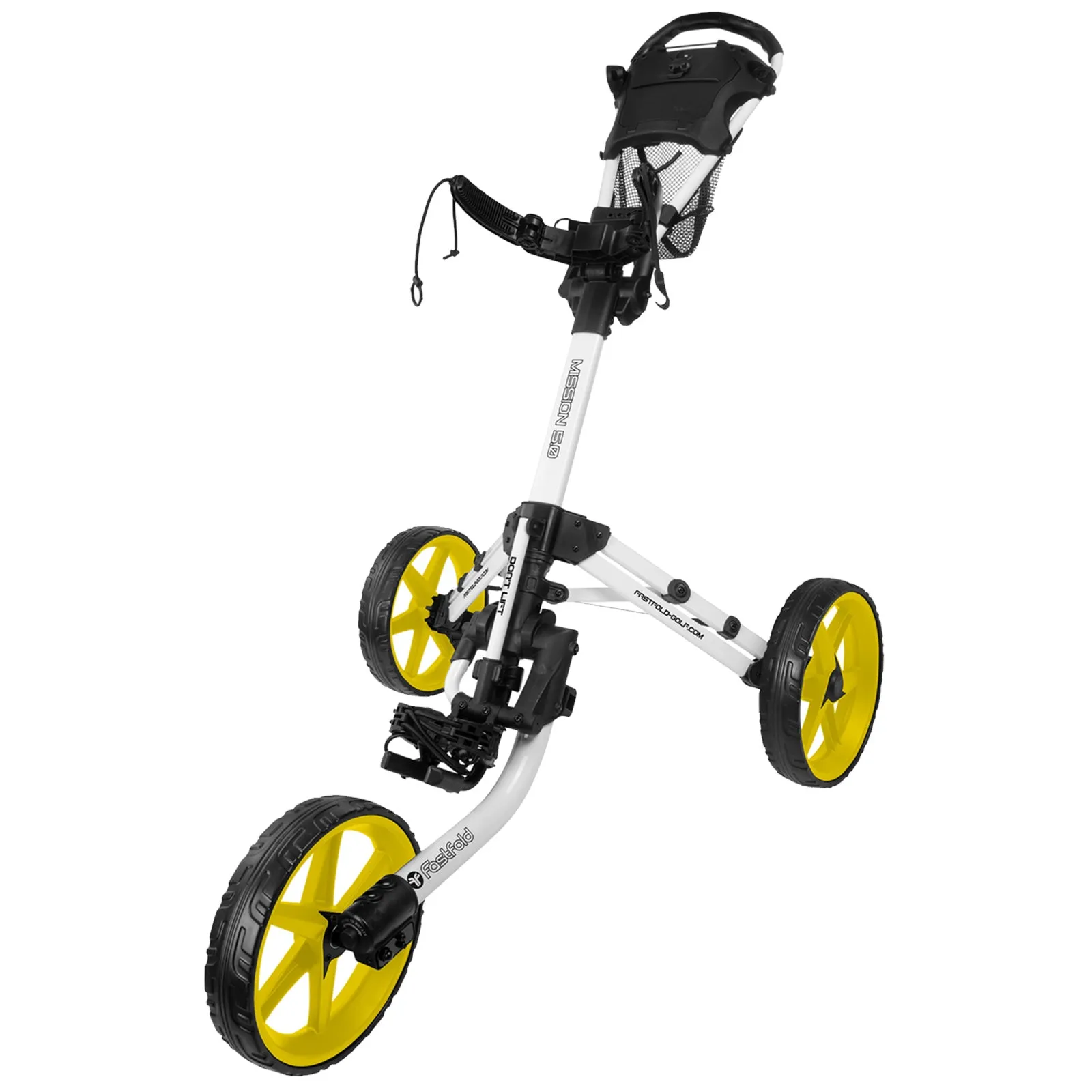FastFold Mission 5.0 Trolley - Yellow Wheels