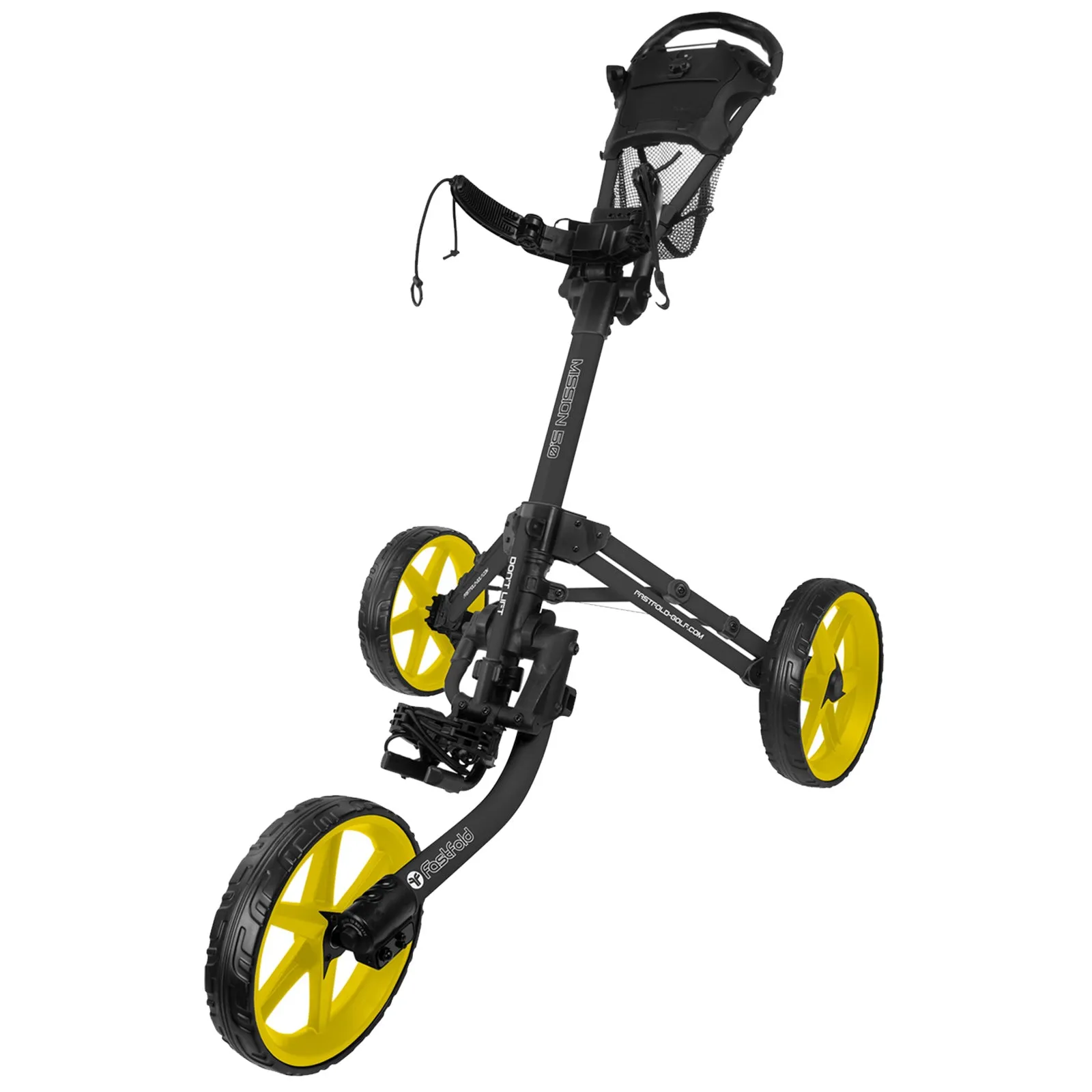 FastFold Mission 5.0 Trolley - Yellow Wheels