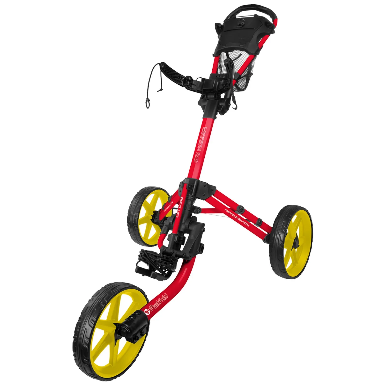 FastFold Mission 5.0 Trolley - Yellow Wheels