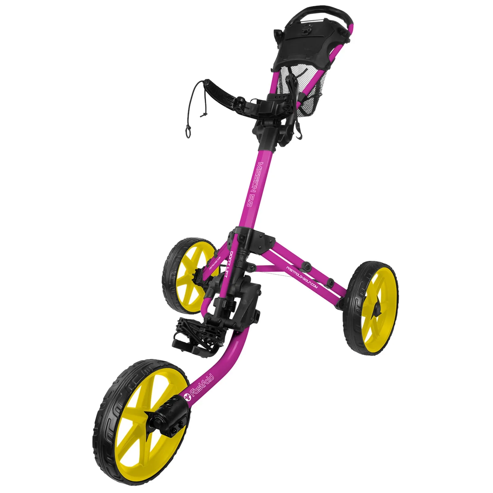 FastFold Mission 5.0 Trolley - Yellow Wheels