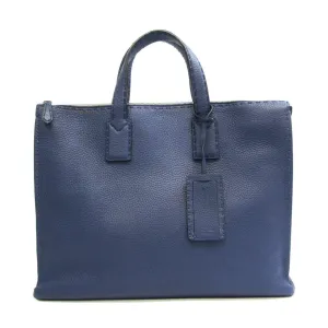 Fendi Selleria  Leather Briefcase Bag ()