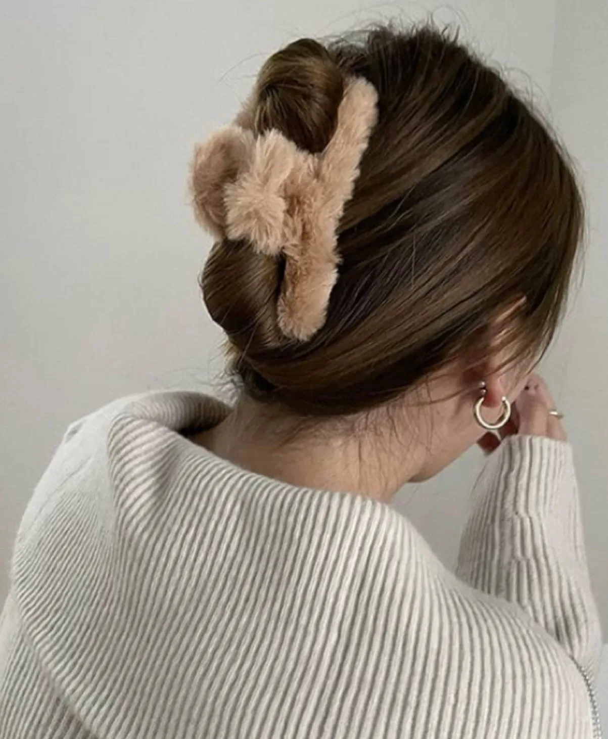 Fluffy Claw Clips