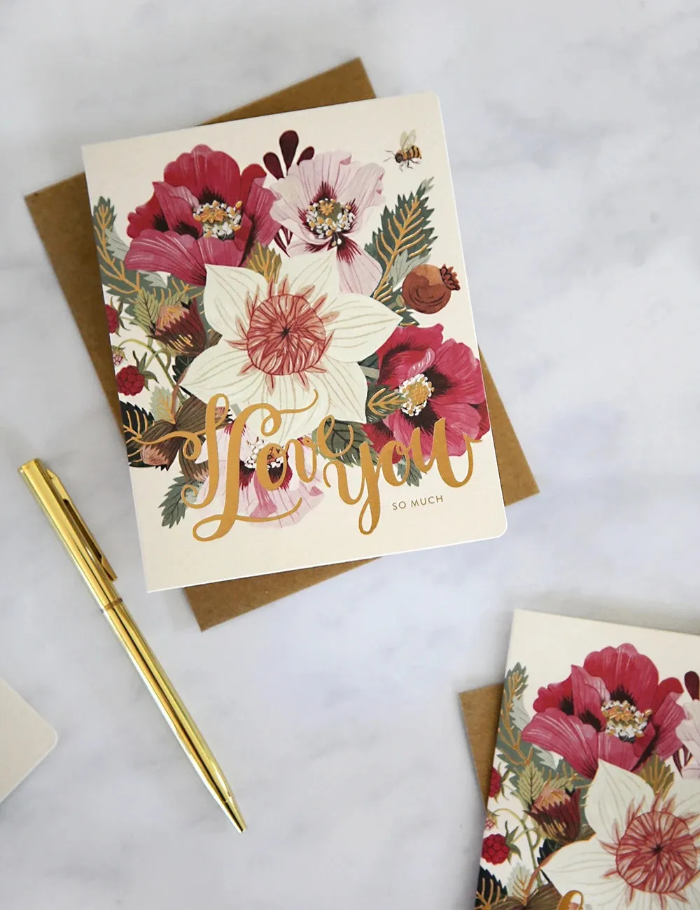 Folk I Love You Card