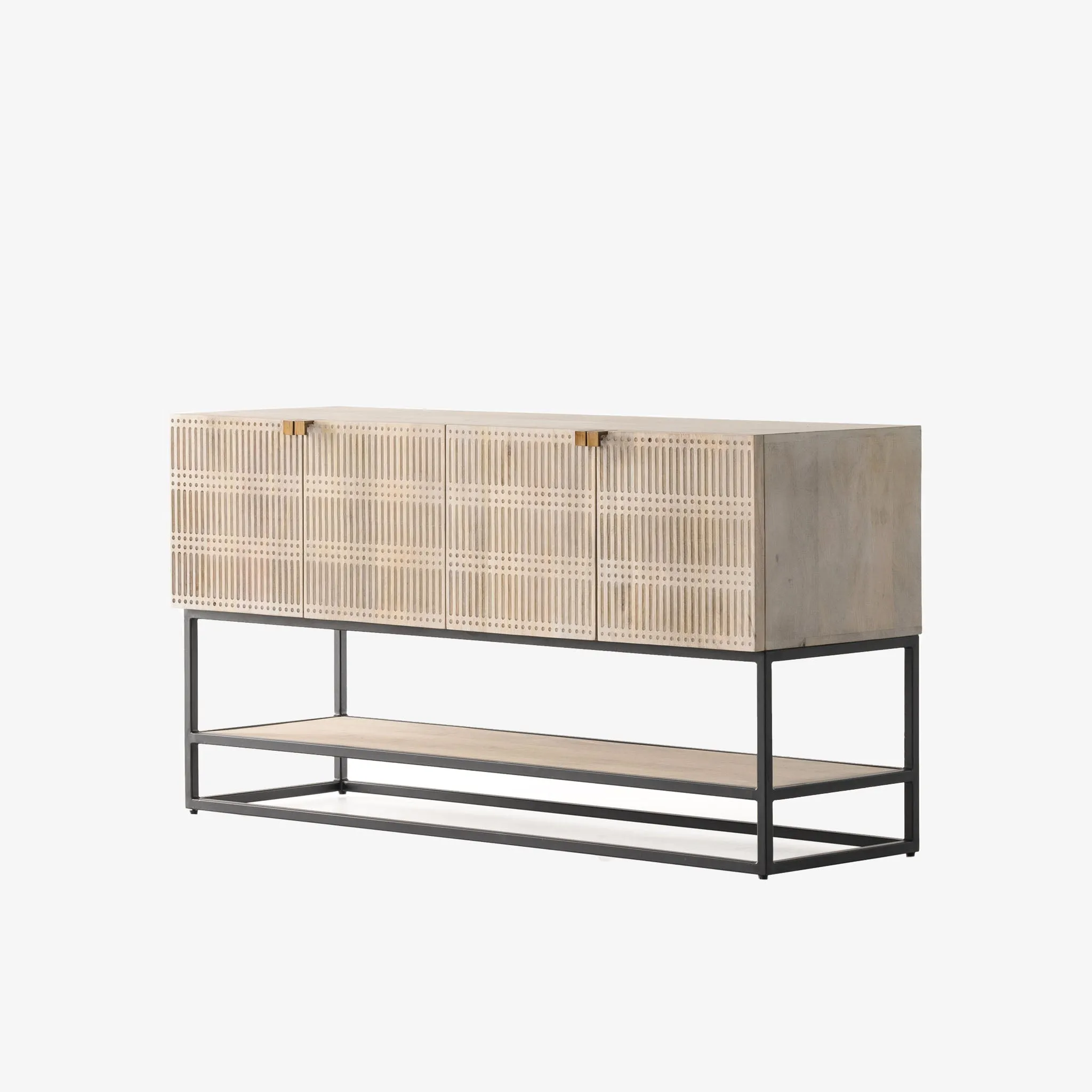 Four Hands Kelby Media Console - Light Wash