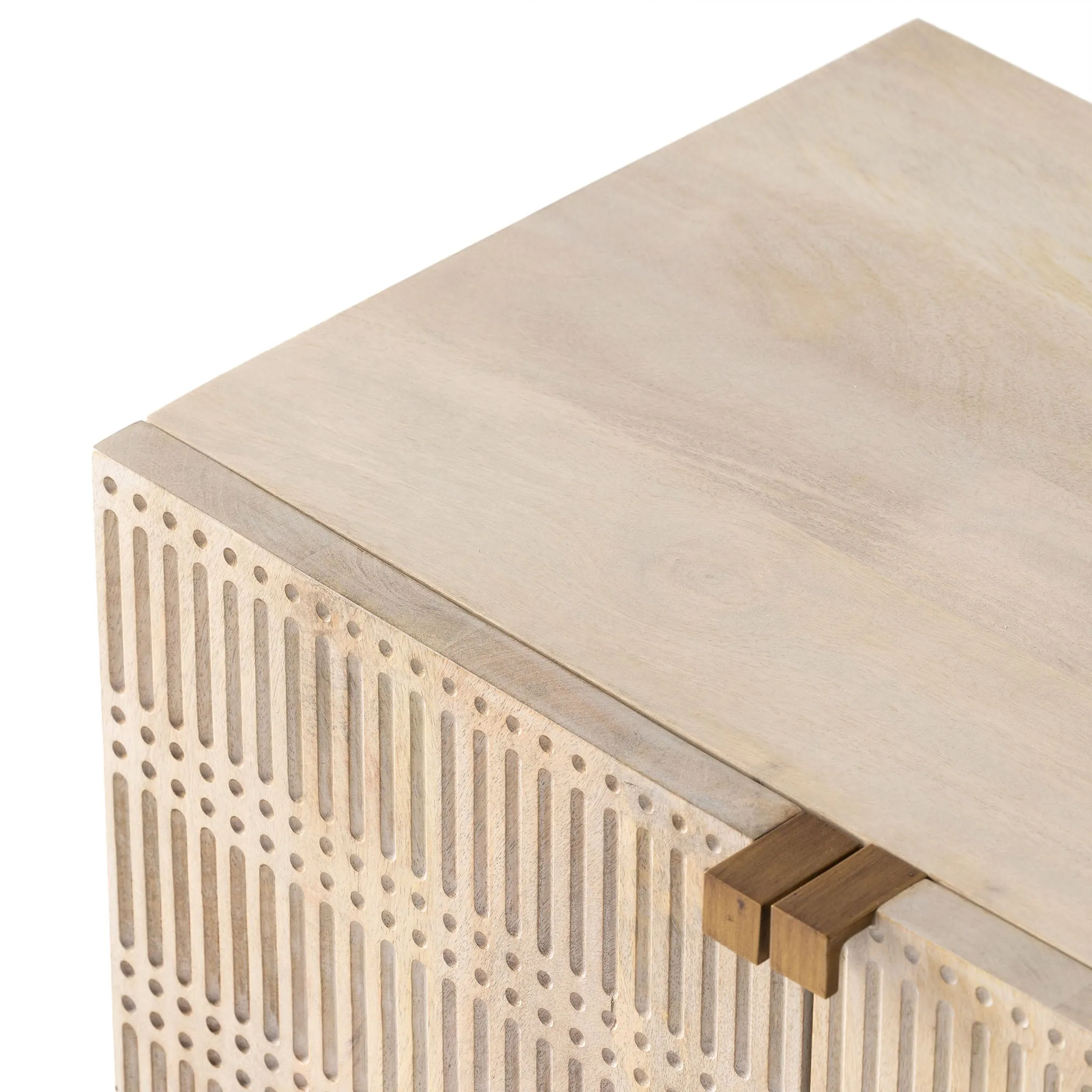Four Hands Kelby Media Console - Light Wash
