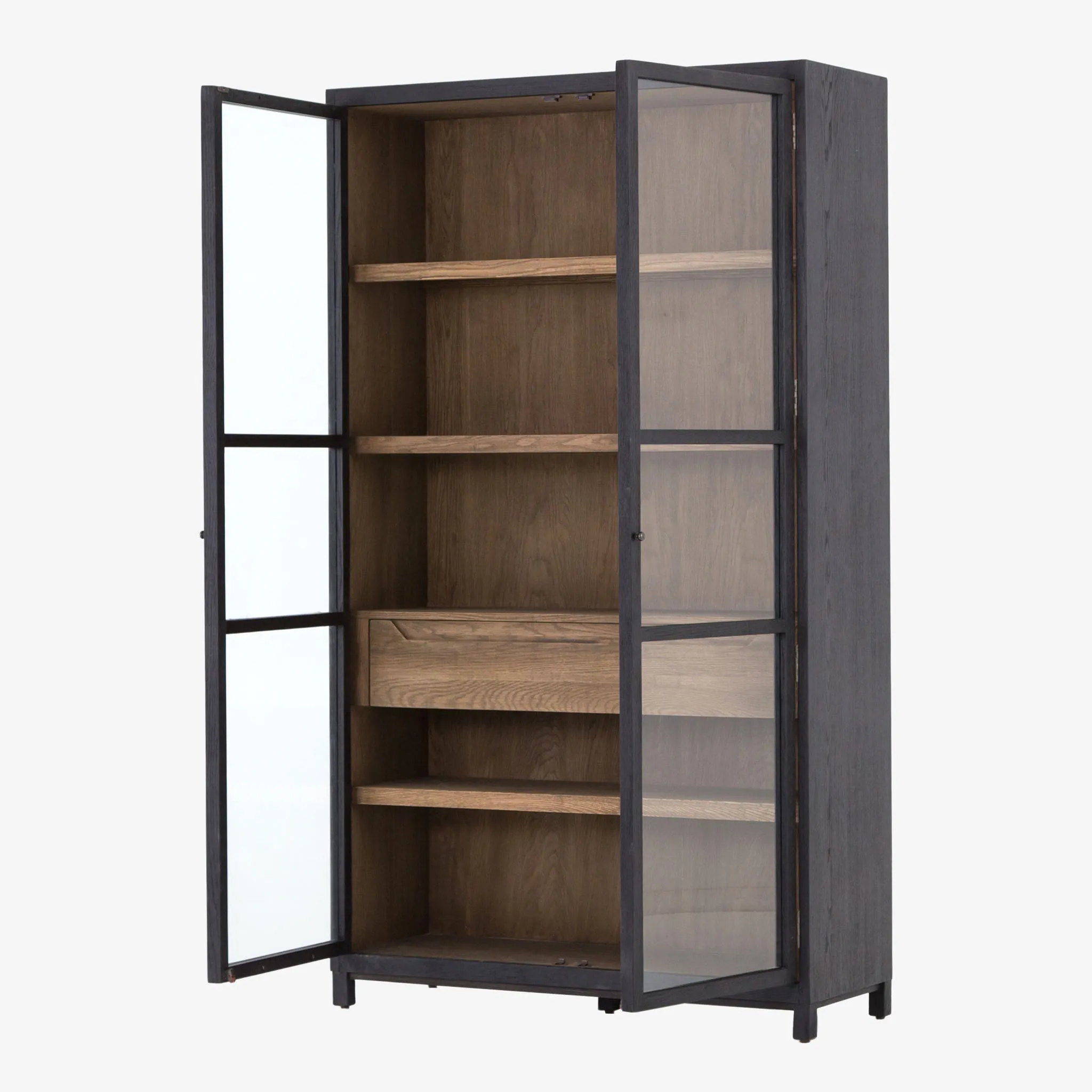 Four Hands Millie Cabinet - Matte Black