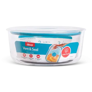 Glass Containers, Round, 750ml