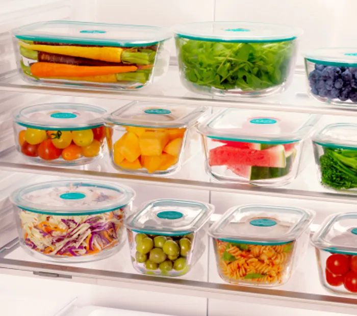 Glass Containers, Round, 750ml