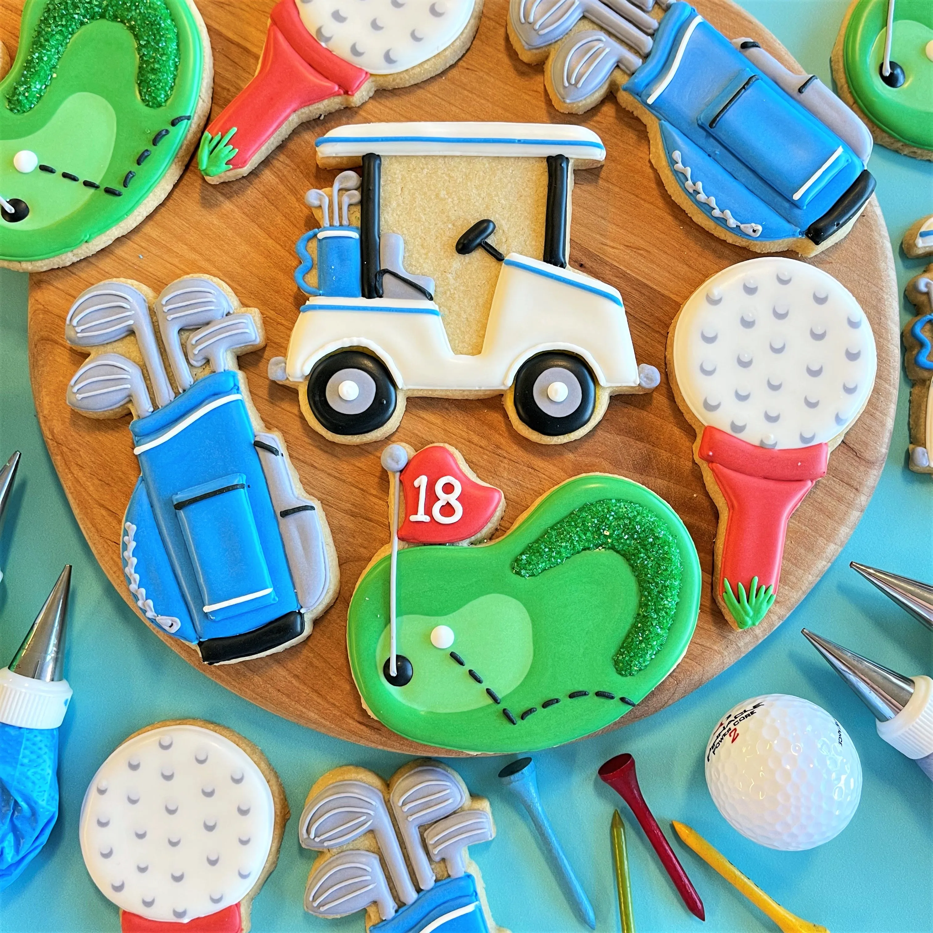 Golf Cookie Cutter BUNDLE