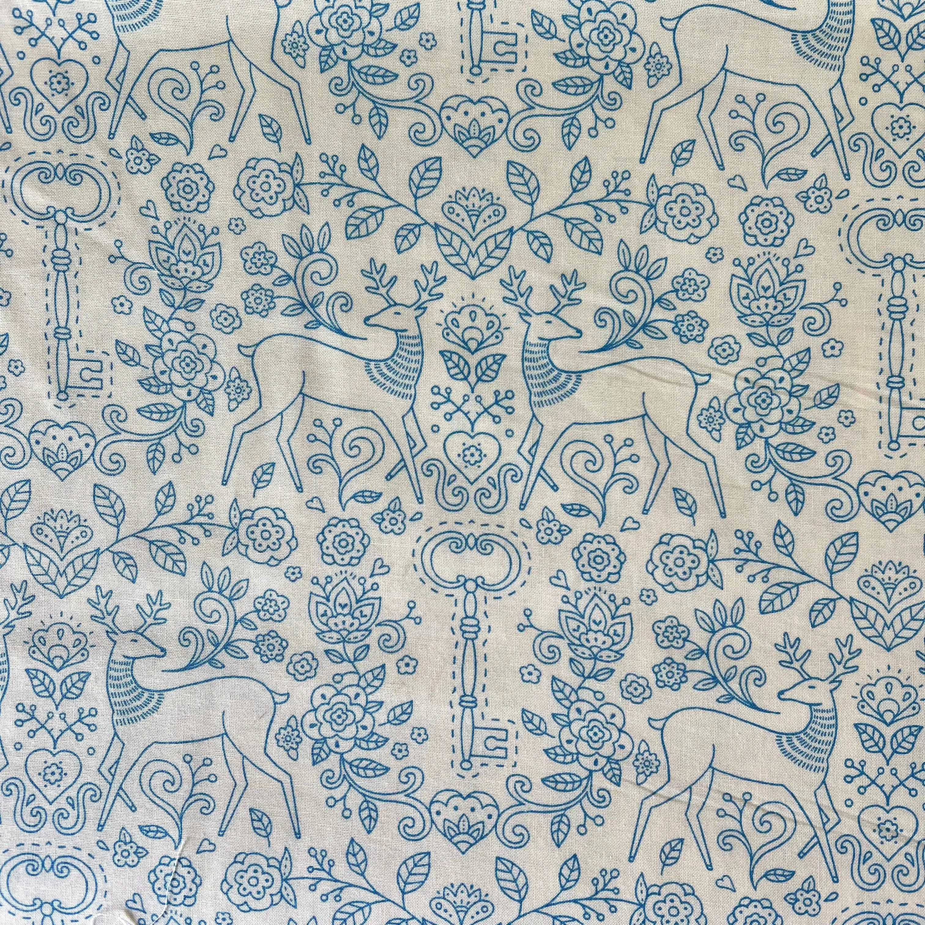 Gypsy Girl by Lily Ashbury Cotton Fabric by Half Yard