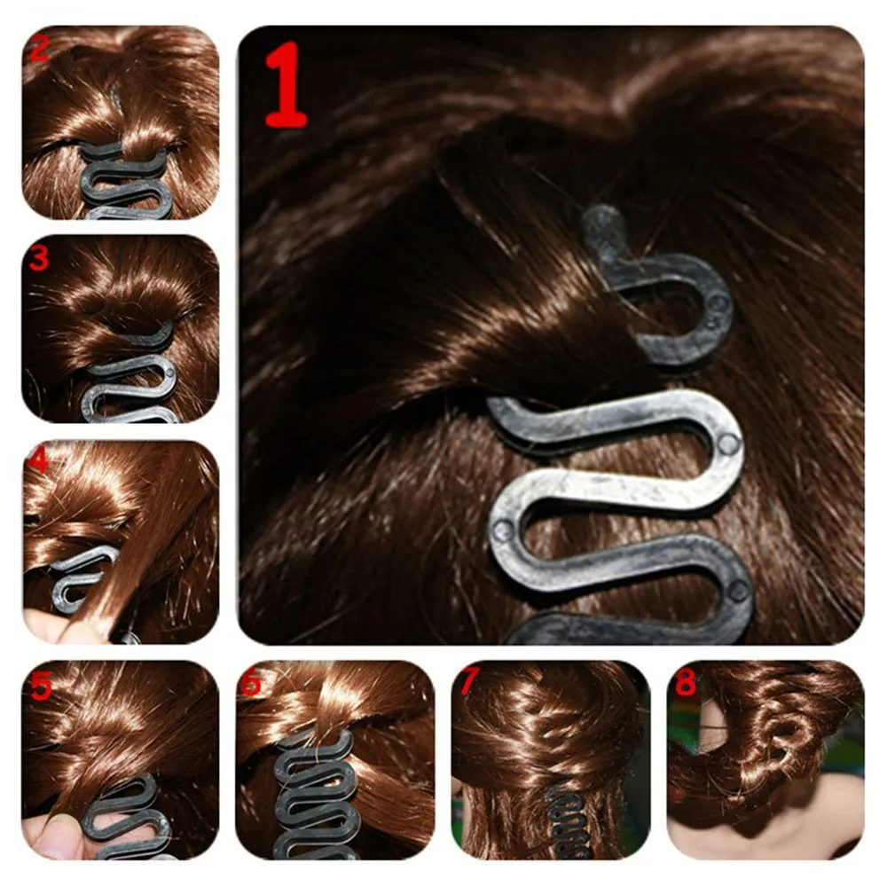 Hair Braiding Tool - Hairdressing Weaving Artifact for French Braids and Hair Styling