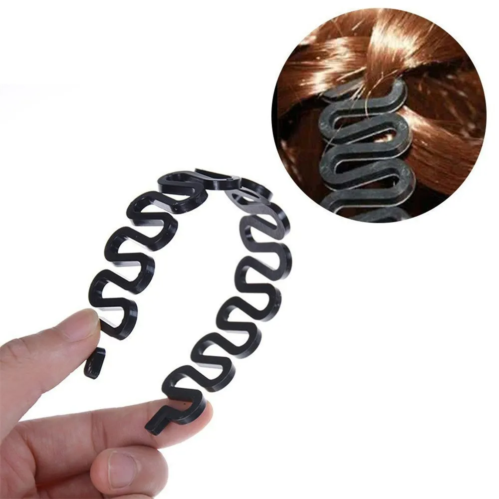 Hair Braiding Tool - Hairdressing Weaving Artifact for French Braids and Hair Styling