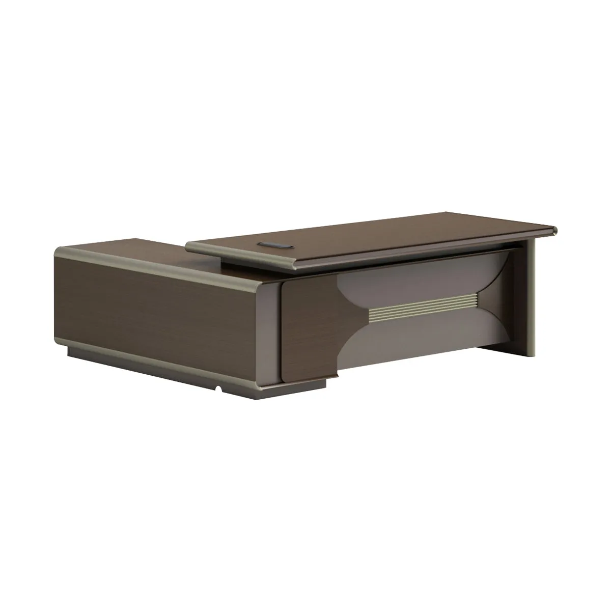 High-End Executive Desk with Spacious Desktop