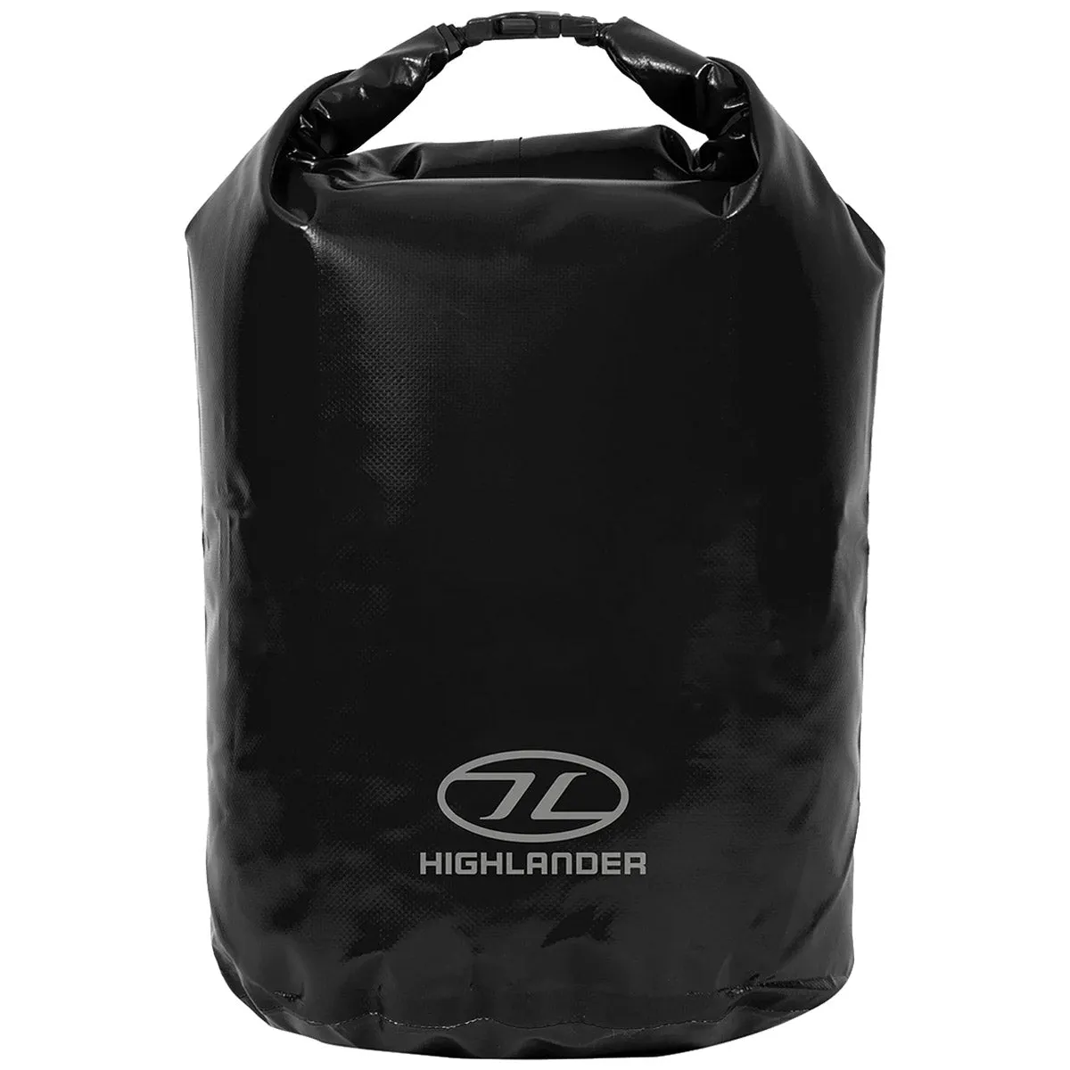 Highlander Black PVC Waterproof Dry Bag 16-44L