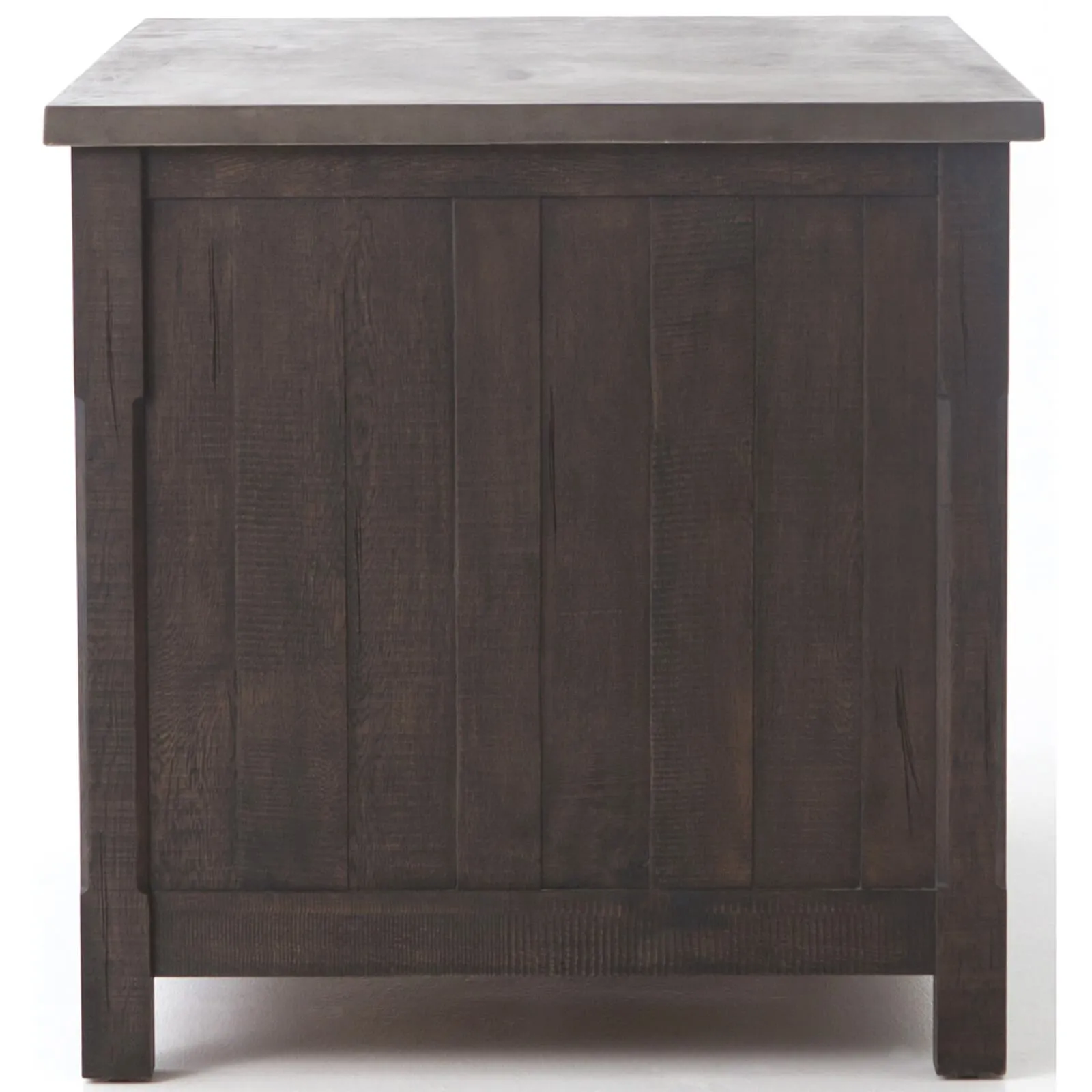 Ian Kitchen Island, Rubbed Black