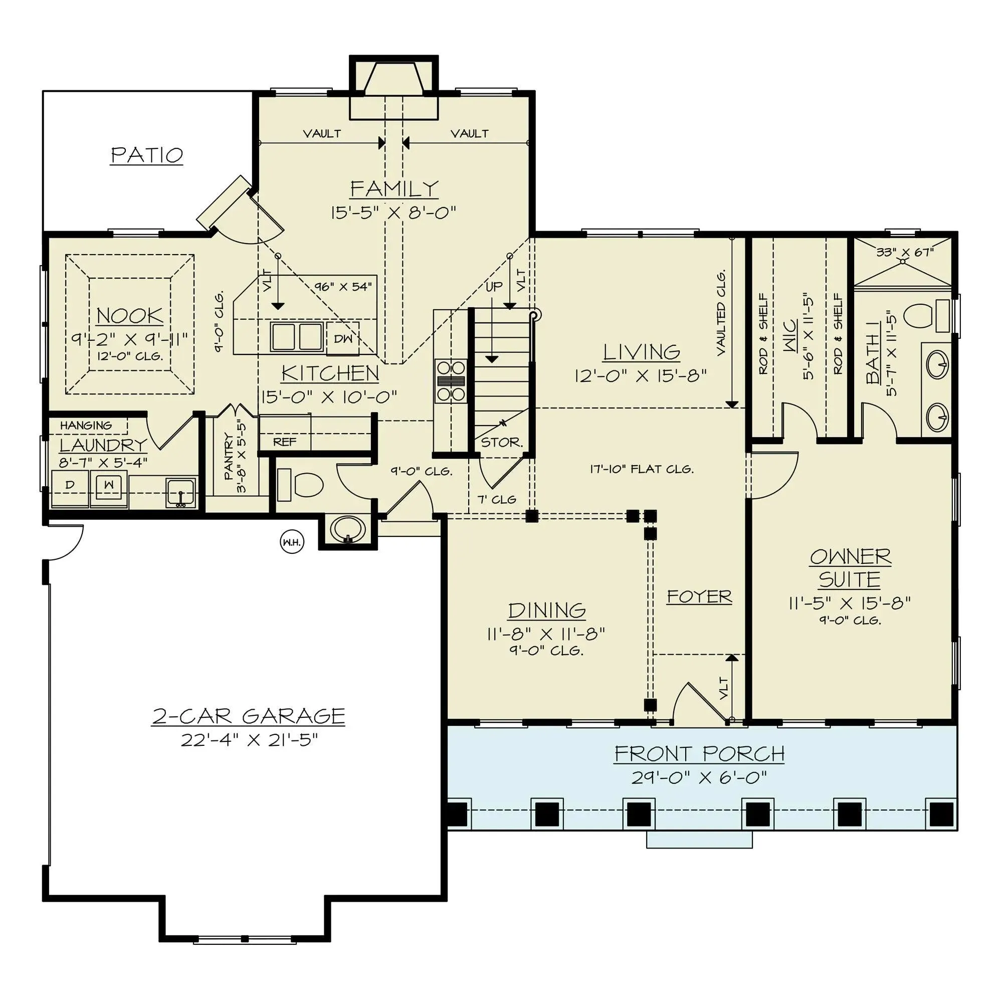 Inviting Family Home (1,898 sq ft) with Spacious Design